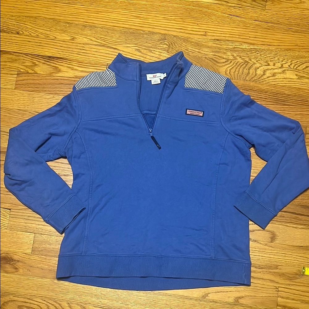 Vineyard Vines Blue and White Seersucker Shep Shirt